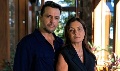 Rodrigo Lombardi e Adriana Esteves integram o elenco da novela "Mania de Você"