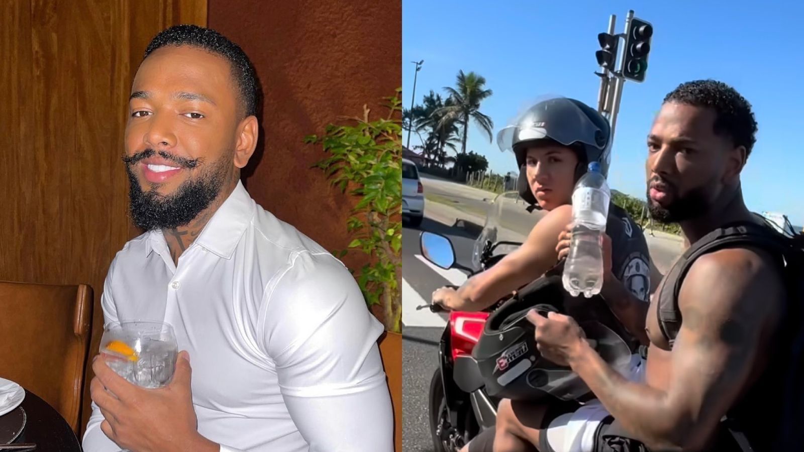 Nego do Borel alertou influenciador em vídeo postado nas redes sociais