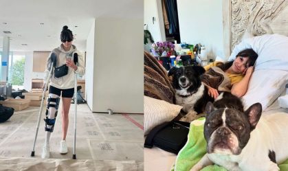 "Ainda não consigo andar sozinha", diz Nina Dobrev sobre acidente de moto