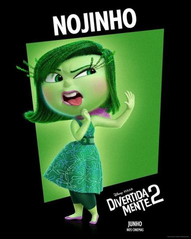 Nojinho de "Divertida Mente" / Reprodução/Instagram/Disney Studios