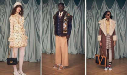 Veja a primeira coleção de Alessandro Michele na Valentino