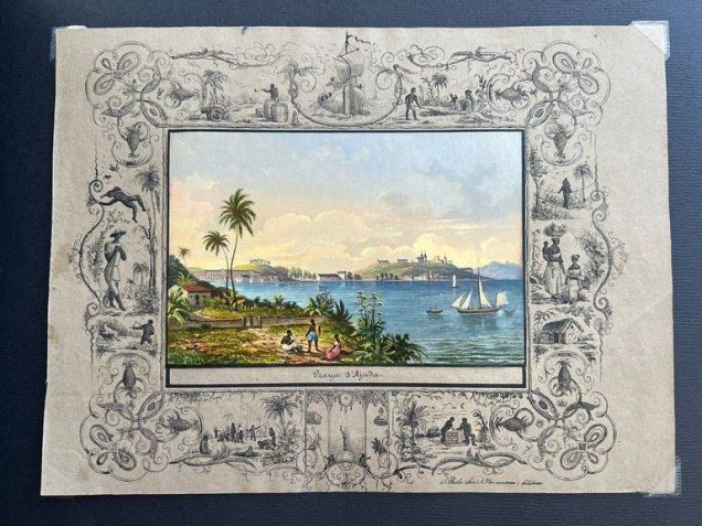 PF recupera livro raro pintado à mão de 1834 que constava em lista da Interpol / Polícia Federal