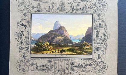 PF recupera livro raro pintado à mão de 1834 que constava em lista da Interpol