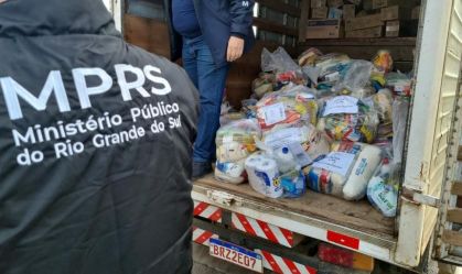MPRS faz operação contra pré-candidato suspeito de entregar donativos em troca de votos