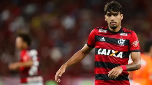 Paquetá com a camisa do Flamengo