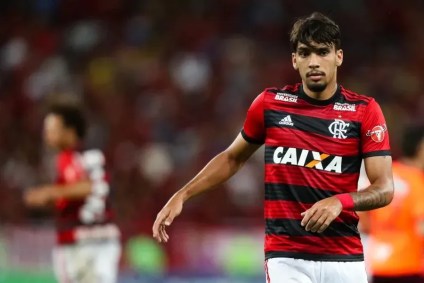 Paquetá com a camisa do Flamengo