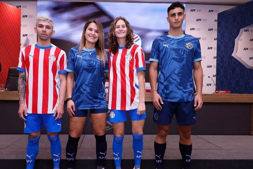 Uniformes do Paraguai para Copa América / Divulgação/Puma