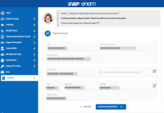 Passo 12: Após concluir o preenchimento, clique em &quot;Enviar Inscrição&quot;