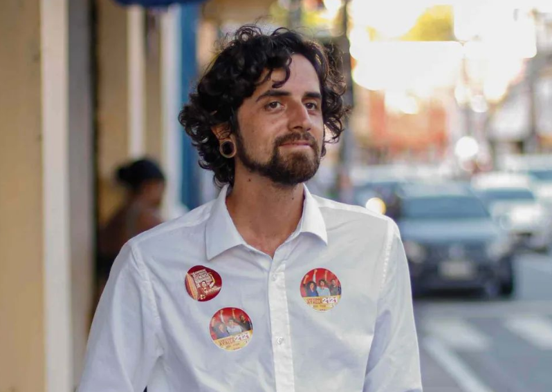 Giovani Damico é o candidato do PCB à Prefeitura de Salvador / 02/10/2022 - Reprodução/Instagram/giovanidamico/biatgphoto