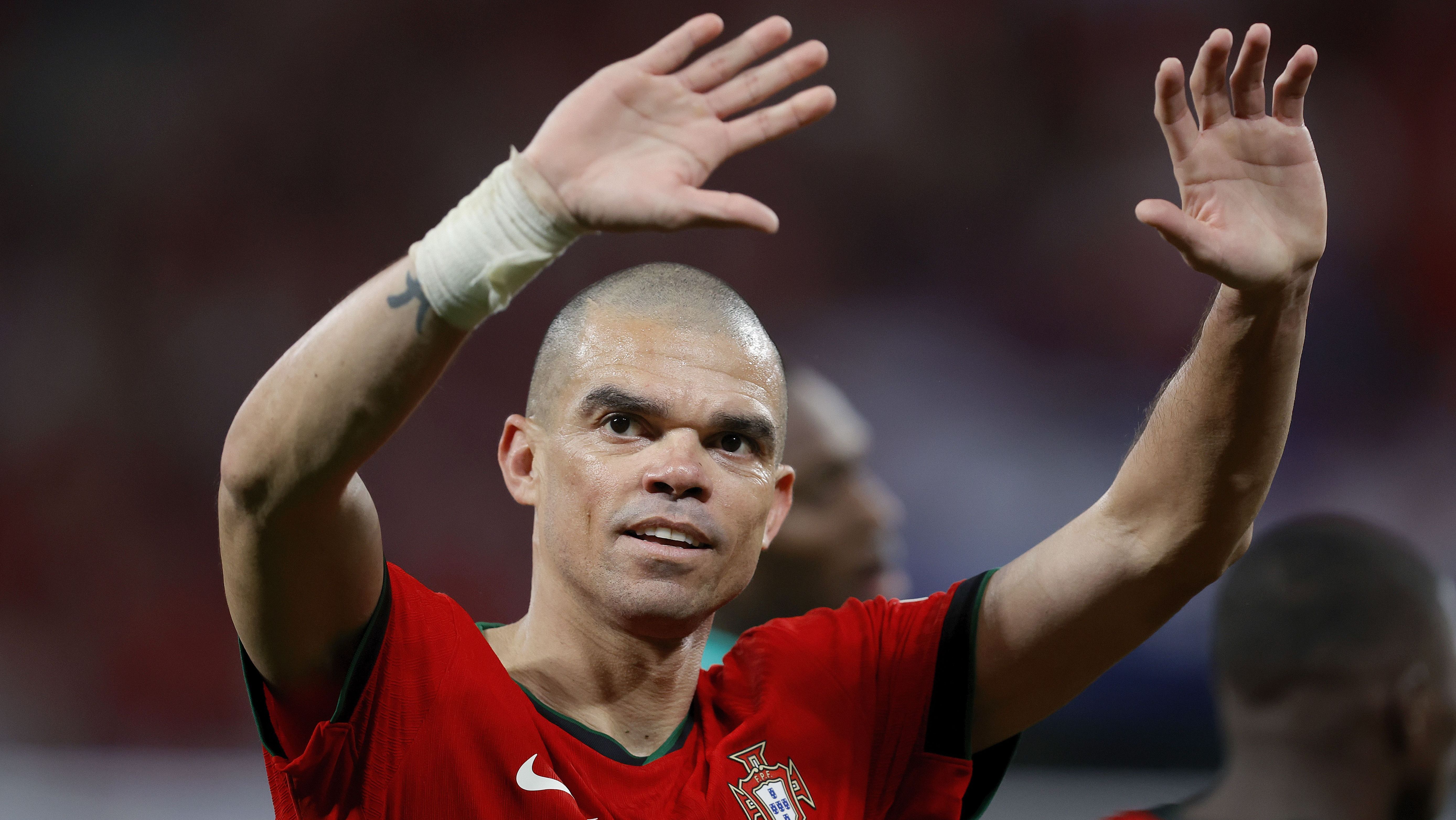 Pepe, jogador da Seleção de Portugal
