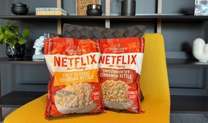 Netflix lança a própria linha de pipocas