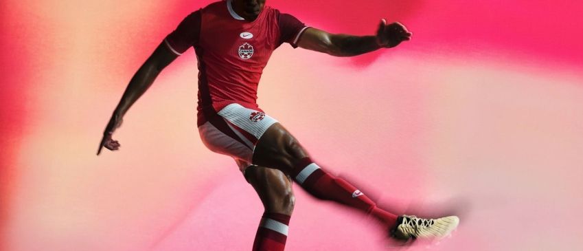 Primeiro uniforme do Canadá / Divulgação;Nike