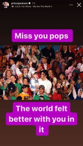 Prince Jackson faz homenagem aos 15 anos da morte de Michael Jackson / Instagram/Prince Jackson