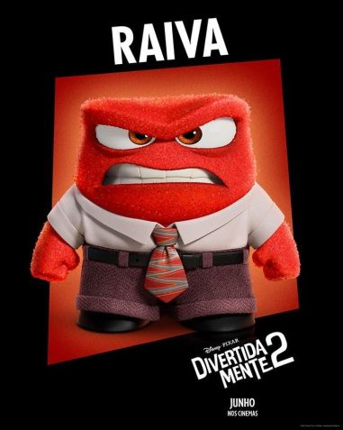 Raiva de "Divertida Mente" / Reprodução/Instagram/Disney Studios