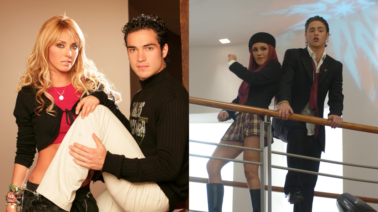 Mia (Anahí), Miguel (Alfonso Herrera), Roberta (Dulce María) e Diego (Christopher von Uckermann) estrelam terceira temporada de "Rebelde"