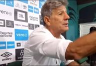 Renato critica jornalistas após derrota do Grêmio: 