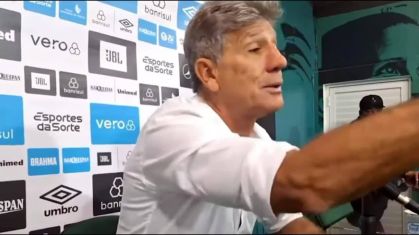 Renato Gaúcho dispara contra a arbitragem