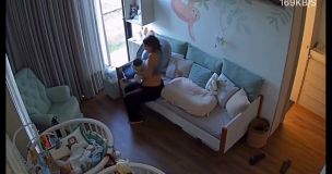 Após alguns minutos, bebê volta a respirar