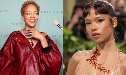 "Tem uma testa bonita e é linda", disse a cantora sobre a atriz canadense