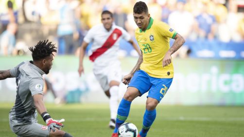 Roberto Firmino pela Seleção Brasileira