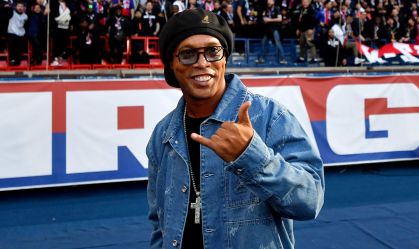 Ronaldinho Gaúcho no Parc de Princes