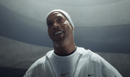 Ronaldinho em nova campanha