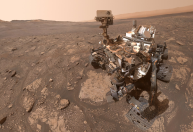 Rover da Nasa em Marte captura efeitos das explosões solares no planeta vermelho