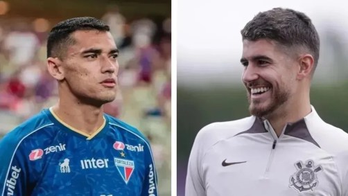 Corinthians quer envolver Pedro Raul em uma troca com Santos, goleiro do Fortaleza