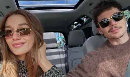 Foto do casal Sasha Meneghel e João Lucas