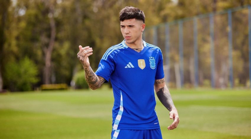 Segundo uniforme da Argentina / Divulgação/Adidas