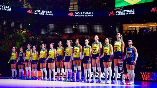 Brasil enfrenta a Polônia pela Liga das Nações Feminina de Vôlei