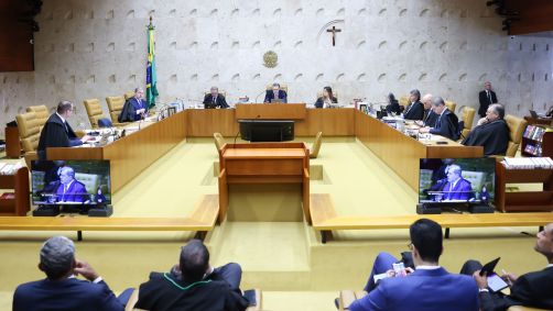 Sessão plenária do STF