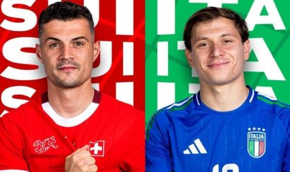 Suíça x Itália: horário e onde assistir ao jogo das oitavas da Eurocopa