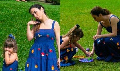 Tatá Werneck se emocionou ao citar a filha Clara Maia, de 4 anos