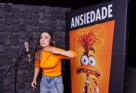 Tatá Werneck revela truque durante as dublagens de "Divertida Mente 2"