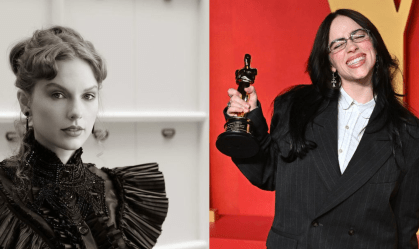 "I Can Do It With A Broken Heart", de Taylor Swift, e "Birds Of A Feather", de Billie Eilish