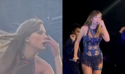 Taylor Swift fez referência a uma música ao provar que está ciente de postagens