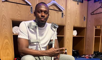 Usain Bolt disse que sofreu uma ruptura no tendão de Aquiles