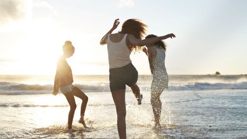 Verão, praia, sol