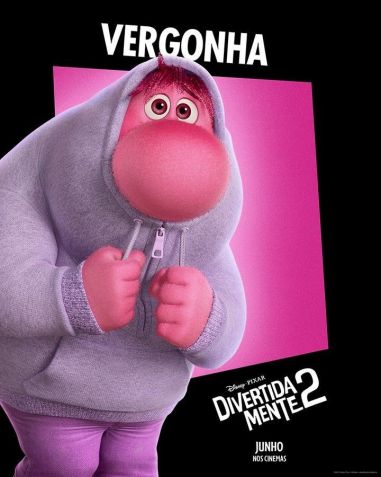 Vergonha de "Divertida Mente 2" / Reprodução/Instagram/Disney Studios