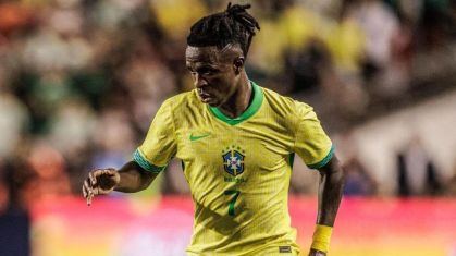 Vinicius Júnior, atacante da Seleção Brasileira