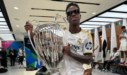 Vinicius Júnior conquistou a Champions League duas vezes pelo Real Madrid