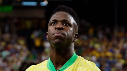 Vini Jr marcou dois gols em três jogos pela Seleção Brasileira na Copa América 2024