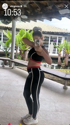 Há poucos dias, Virginia celebrou sétimo mês de gestação / Reprodução/Instagram