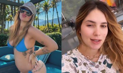 Virginia Fonseca contou que seu bebê está mexendo muito, causando fortes cólicas