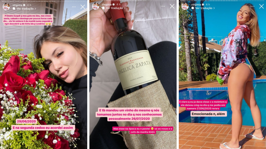 Nesta quinta (27), Virginia relembrou começo de namoro com Zé Felipe / Instagram/Virginia