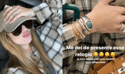 Virginia compra relógio de R$ 110 mil: "Me dei de presente"