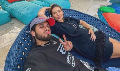 Selfie de Virginia e Zé Felipe