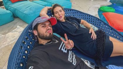 Selfie de Virginia e Zé Felipe