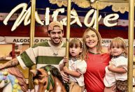 Virginia e Zé Felipe fecham circo para levar filhas pela 1ª vez; veja fotos